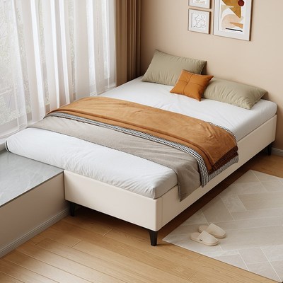 无床头排骨架拼接床小户型窗w台飘窗衔接床1.2m儿童床可定制尺寸