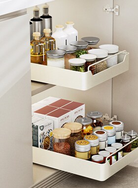 No-pubnch drawers Kitchen Organizer Boxes dish storage rack