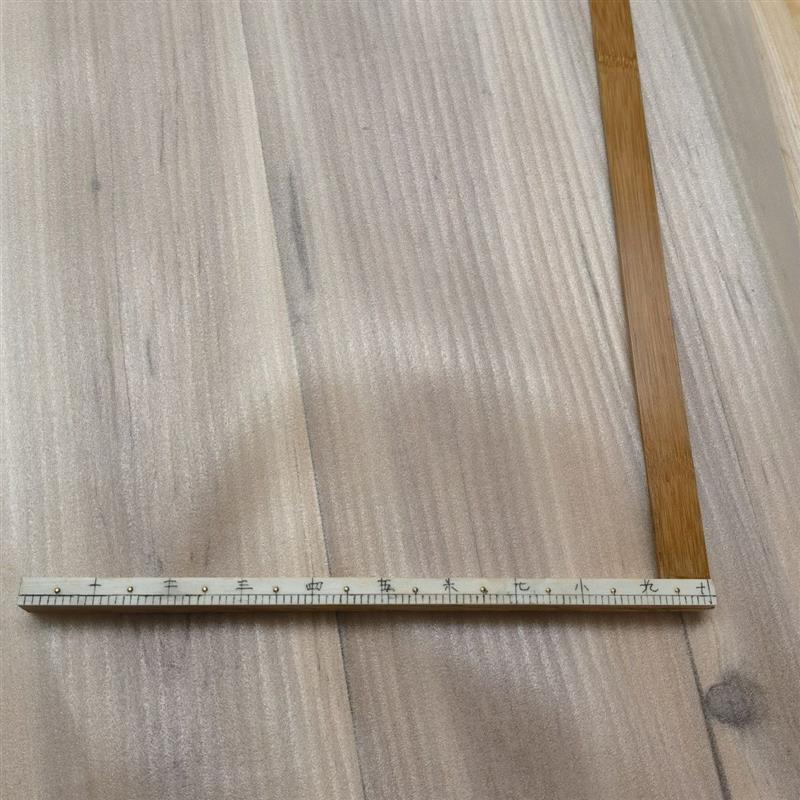 鲁班尺直角尺90多功能L型拐角木匠多功能L型直角弯尺木工老式加厚
