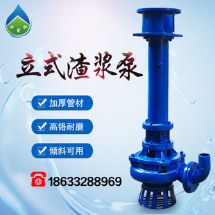 液下泥浆泵YZ立式渣浆泵ZJL清淤高铬合金耐腐蚀定制加长单双管