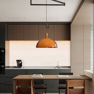 小居室 摇臂餐厅吊灯可移位中古餐桌灯法式覆古饭厅灯创意吧台灯