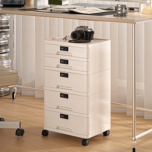 带锁收纳柜抽屉式贵重物品证件密码收纳盒办公室公私章隐私文件柜