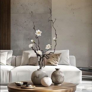 龙枣干枝栀子花术干支花束造型插花客厅落地干花花束真花装饰文艺