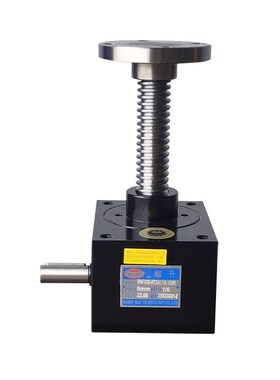 RNF系列螺旋升降器 铸铁翻转三台联动升降机梯形 螺杆顶升升降机