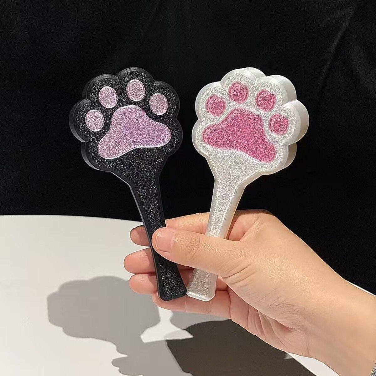 猫爪可爱猫粮勺狗粮勺高颜值易清洗不沾粮3D打印宠物喂猫粮勺
