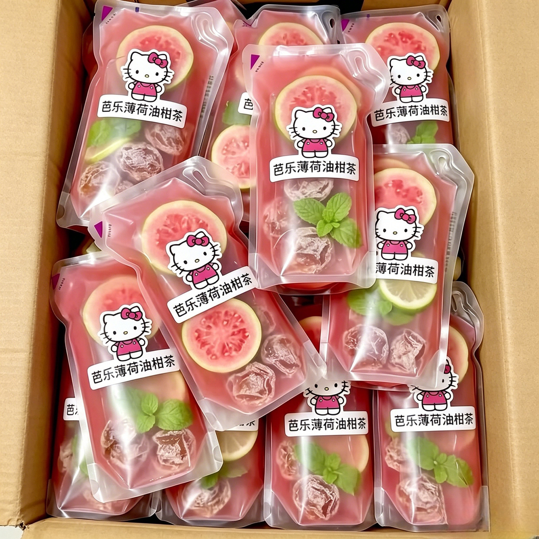 【升级加量装】芭乐油柑薄荷茶话梅柠檬水果茶适合春夏季冷泡茶
