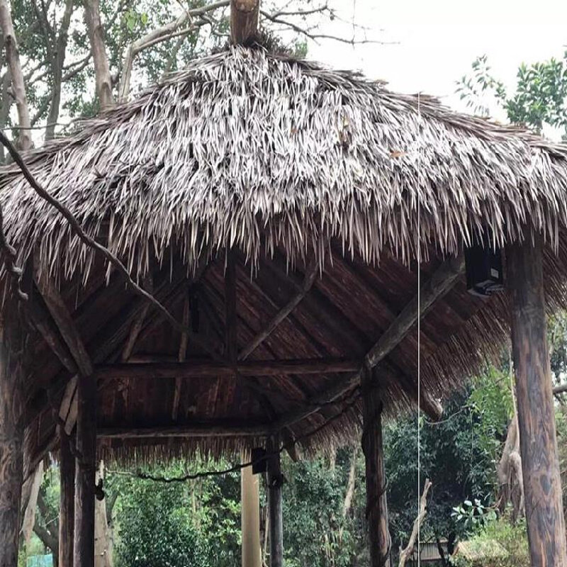 仿草屋顶假草花餐厅稻草酒店稻草垛塑料仿真茅草编织人造室内用