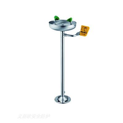 安赛瑞14747立式洗眼器不锈钢紧急器验厂标准冲淋器器