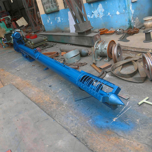 6米 219蛟龙给料机 提升机 螺旋管式 厂家直销 玉米颗粒物向上输送