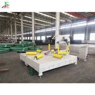 移动卧式缠绕机 拉伸膜缠绕包装设备 钢带铜盘管缠绕编织带机