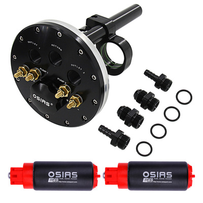 单泵和双燃油泵吊架39-40mm泵单或双Walbro 255 460挂架工厂现货1