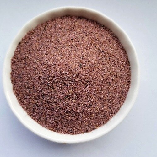 厂家供应石榴石粉砂喷砂除锈磨料10/20目耐酸耐磨高硬度天然