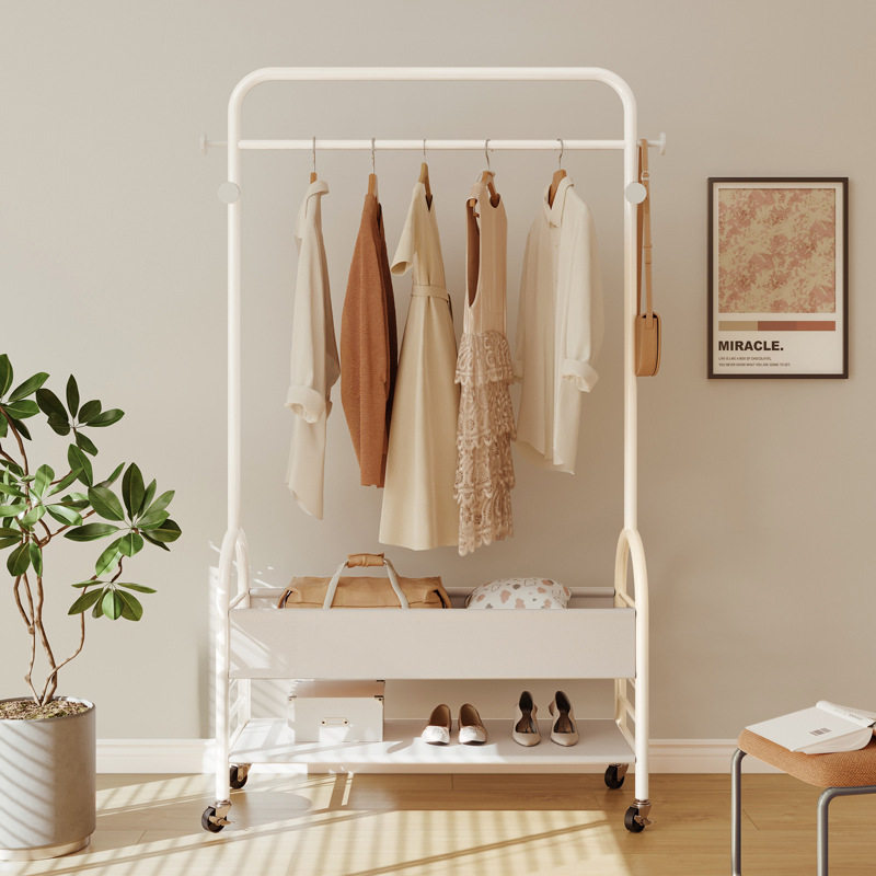 衣帽架落地移动多功能挂衣架中古风收纳置物架卧室家用晾衣小架子,电子元器件市场,电线扎带/束线带,淘宝优惠券,粉丝福利购,淘宝优惠卷