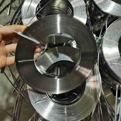 厂家现货供应201不锈钢打包带 船舶设备使用管箍带 IMPA系列盘带