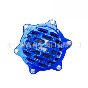 南高阀门底阀H42X-25C-DN200 水泵止回阀 防止逆流法兰底 阀