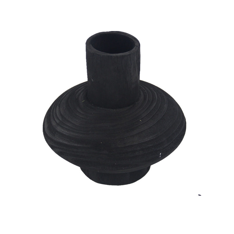 厂家销售手工碳化木质摆件创意插花花瓶花器民宿酒店别墅装饰品,电子元器件市场,电线扎带/束线带,淘宝优惠券,粉丝福利购,淘宝优惠卷