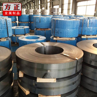 预应力金属波纹管镀锌带钢  建筑工厂打包带 冷轧光亮带镀锌钢带