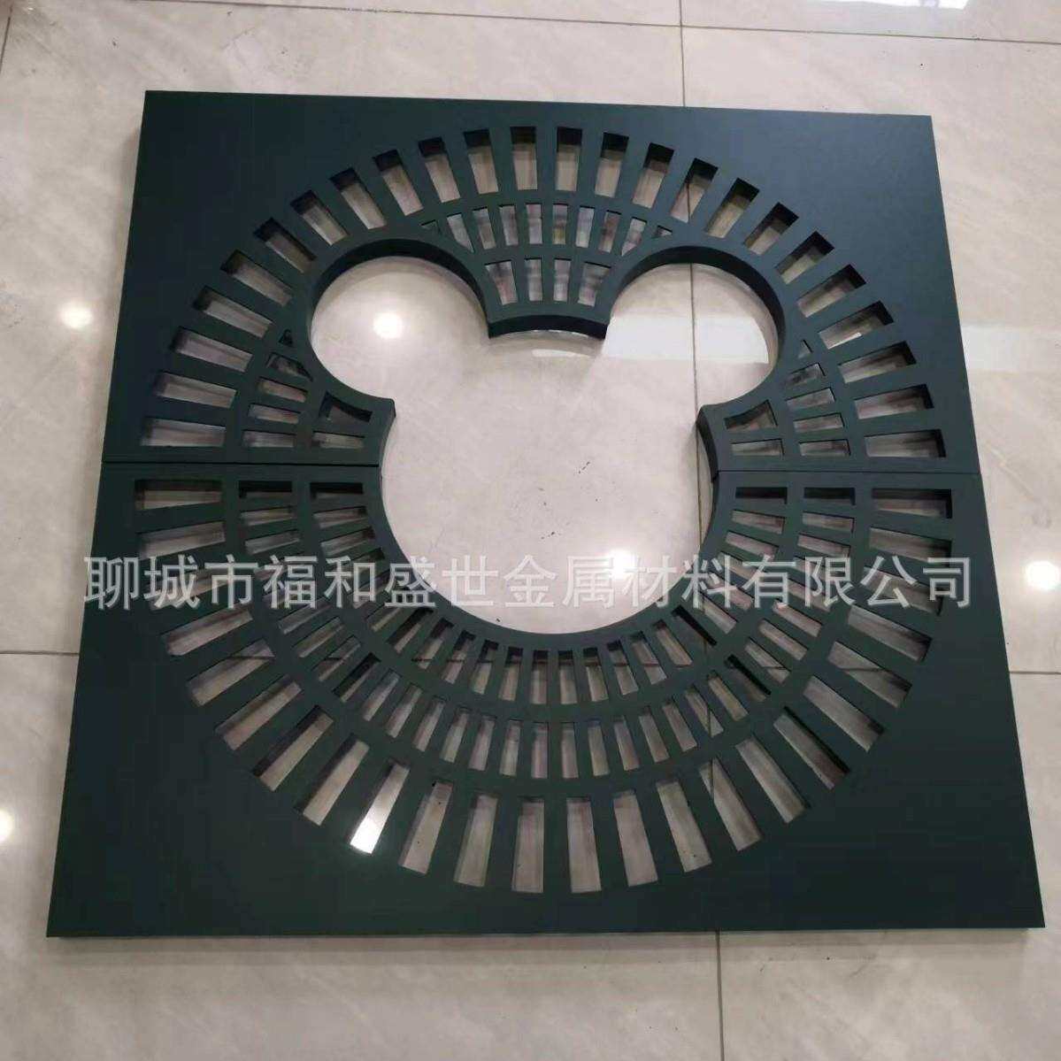 异形钢板树池篦子公园绿化不锈钢树坑盖板款式多样造型可选