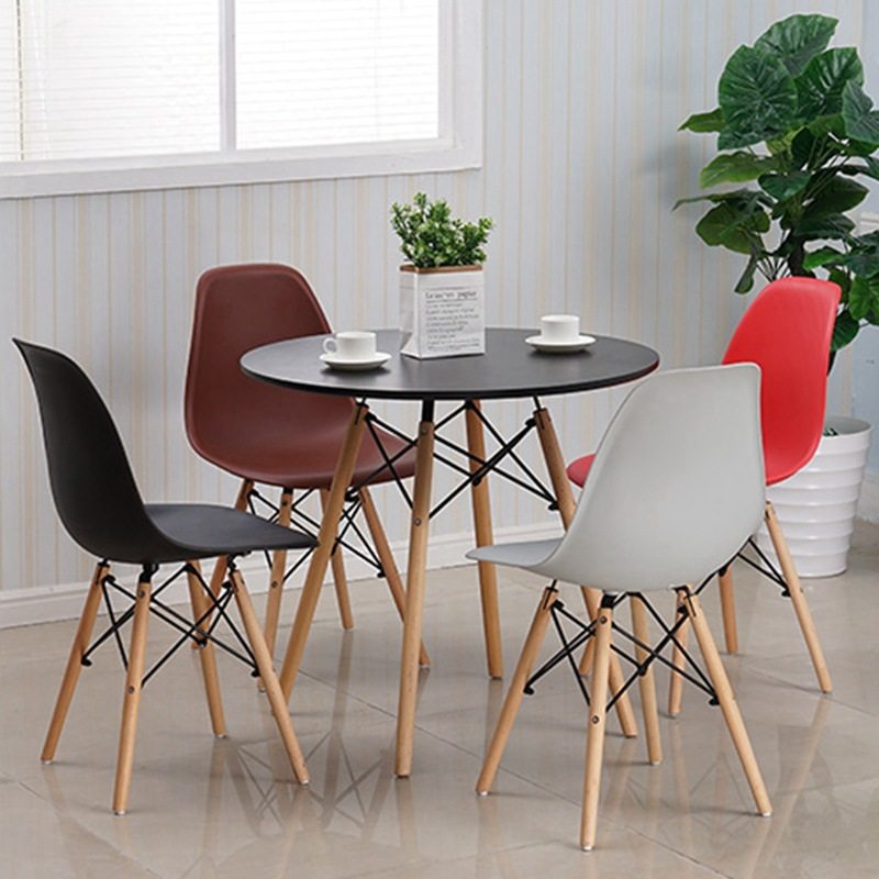 地产中介门店家具塑料接待椅会客椅地产加盟店前台椅