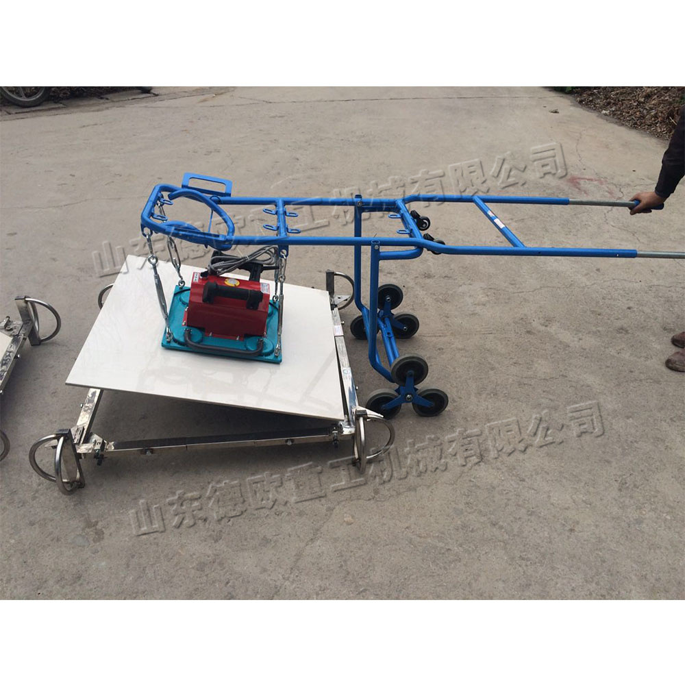 家庭装修地砖平铺机 便捷式震动找平贴砖机 吸盘搬运平铺设备