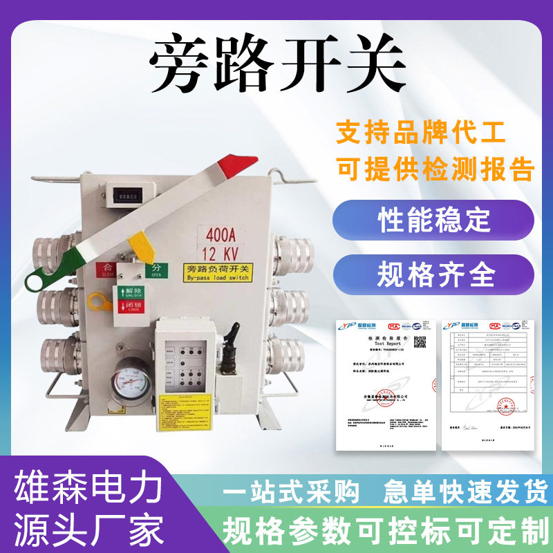 12kV高压交流智能组合开关不停电作业旁路开关工程型带电负载开关