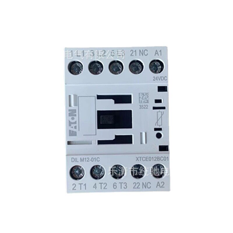EATON伊顿穆勒 DILM12-01C(24VDC) 电磁接触器12A XTCE012BC01