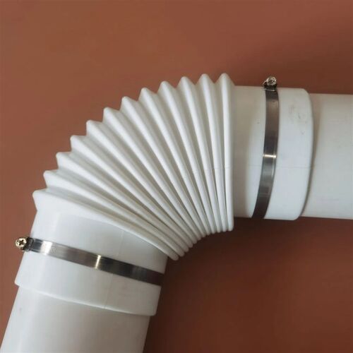 橡胶波纹管PVC管柔性接头排水管错位软连接50 75 90 110管快接头