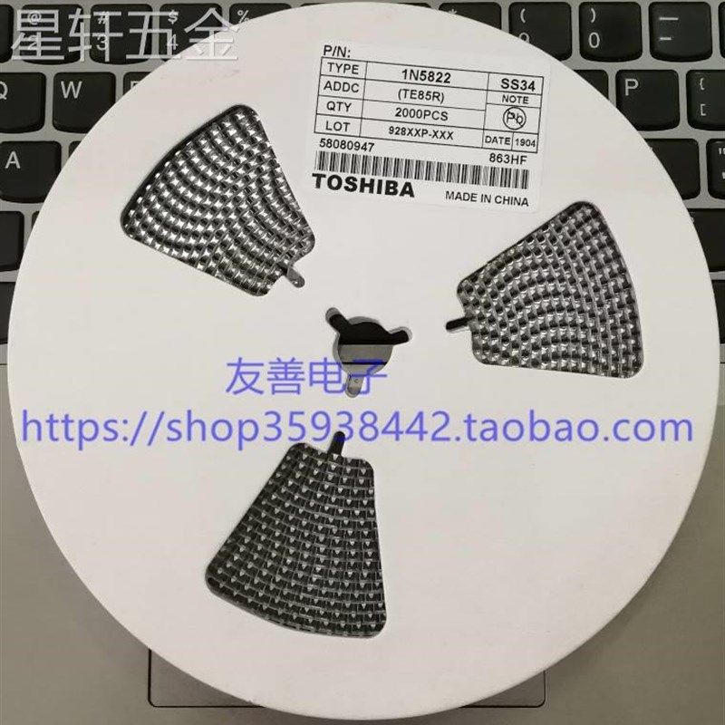 贴片肖特基二极管SS14/SS24/SS210/SS34/SS36/SS54/1N5822SMA整盘