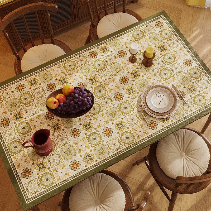 皮革桌垫轻奢高级感防水防油餐z桌垫pvc复古桌面垫茶几餐边柜桌垫,个性定制/设计服务/DIY,明信片定制,淘宝优惠券,粉丝福利购,淘宝优惠卷