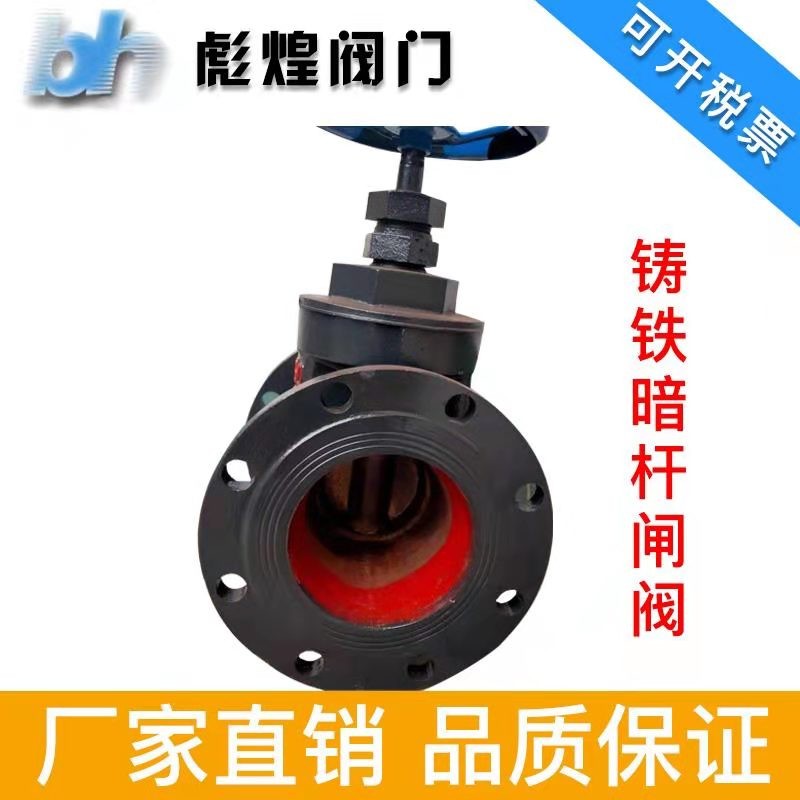 新型中部丝扣闸阀闸门铸铁法兰闸板阀DN40 50 8H0 100 125 150 20