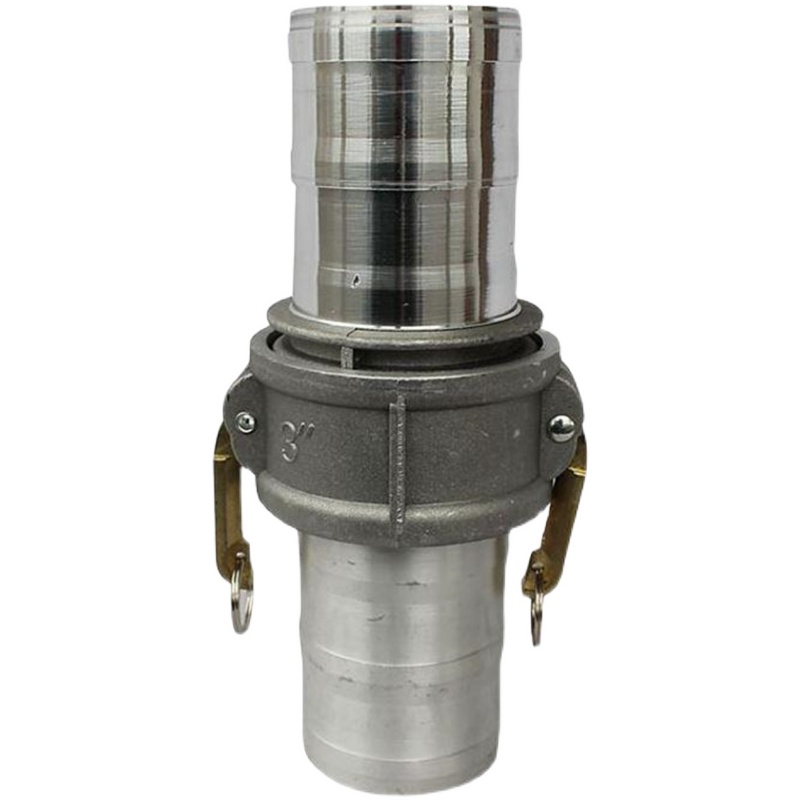 阴阳端变径铝合金水管快速接头软管卡扣式对接N器油管1寸2寸3寸4