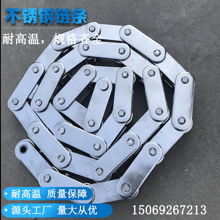 单排双排不锈钢传动链条 3分06B4分08B5分10A6分12A16A工业输送链
