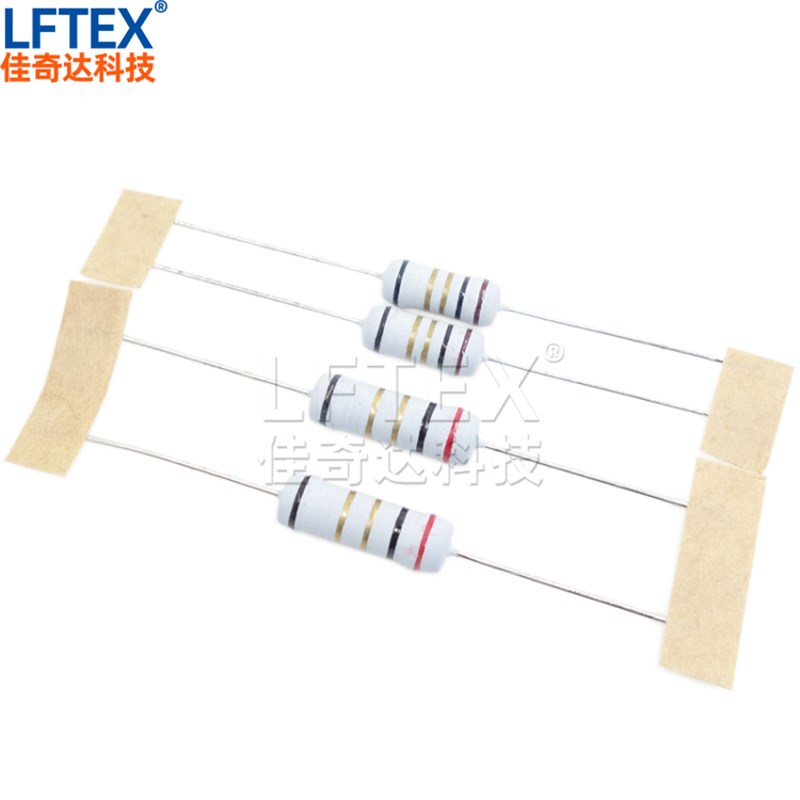 线绕保险丝电阻 1W 2W 12R/15R/20R/22R/27R 欧 5% 绕线电阻 KNP