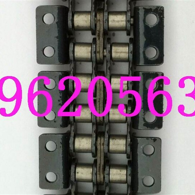 生产工业4分08B单孔弯板链条齿轮输送机械传动板式链非标定做