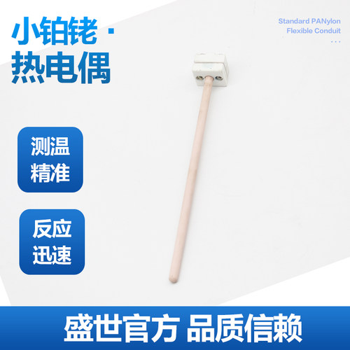 小铂铑热电偶WRP-100S型B型耐高温99刚玉热电偶马弗炉专用热电偶