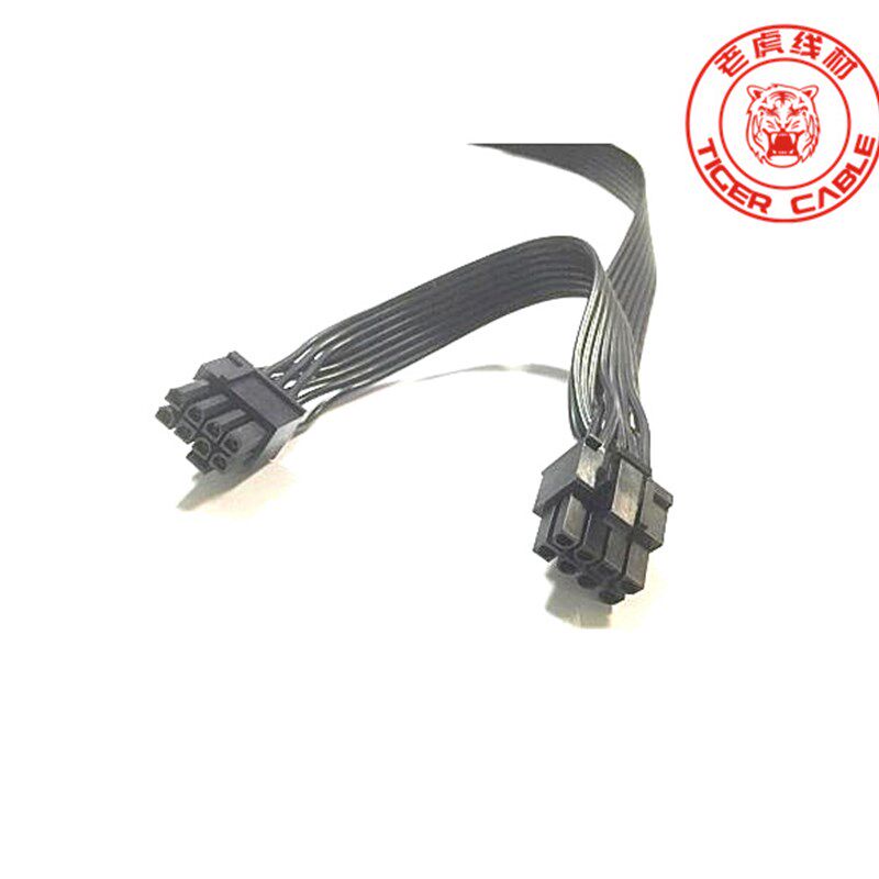 海盗船HX750i HX850i HX1000i HX1200i电源双8pin(6+2)显卡模组线
