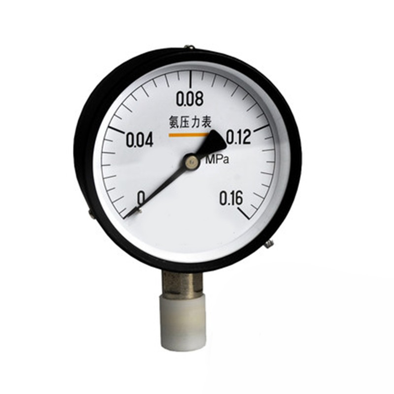 氨用压力表 YA-100 径向 规格 氨气压力表 指针表