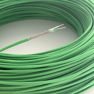 宇伦精密级高温防腐K型KX-FFRP2*7/0.2补偿导线传感热电偶测温线