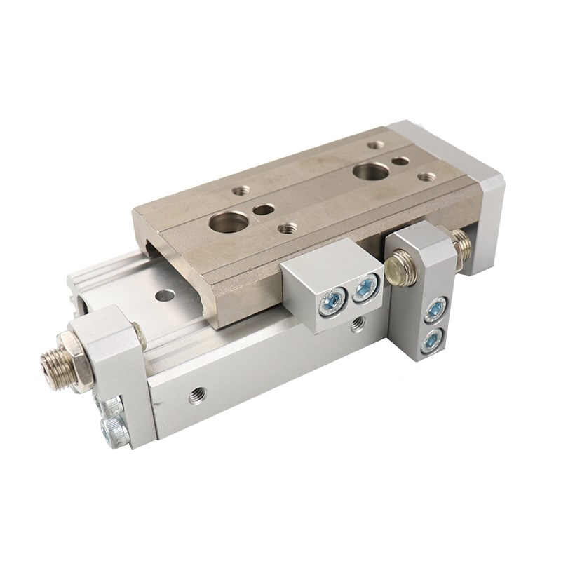 导轨滑台气缸MXQ20-10/15/20/25/30/40/50/60 型精密气动滑台