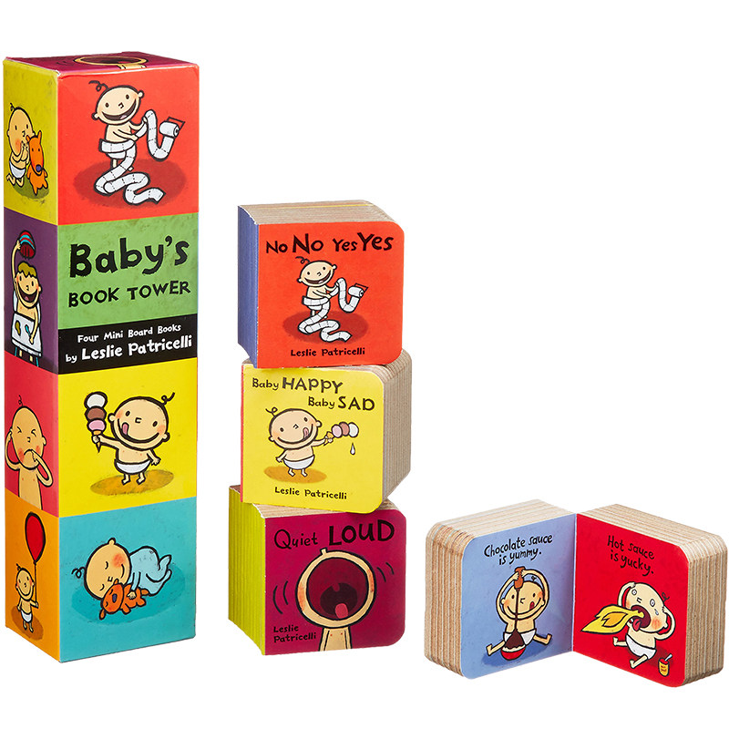 英文原版 Baby Book Tower 一根毛4册绘本纸板书 幼儿英语入门启,纺织面料/辅料/配套,其他纺织机械,淘宝优惠券,粉丝福利购,淘宝优惠卷