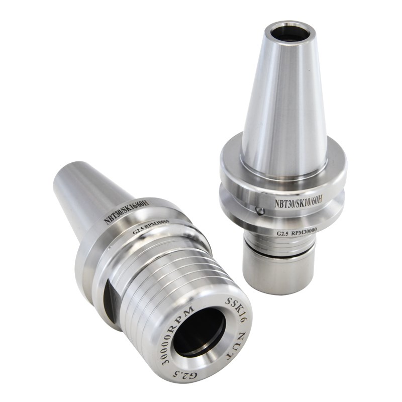台湾NBT30高转速动平衡无键槽刀柄NBT40  ER16 GER20 25 32 SK10