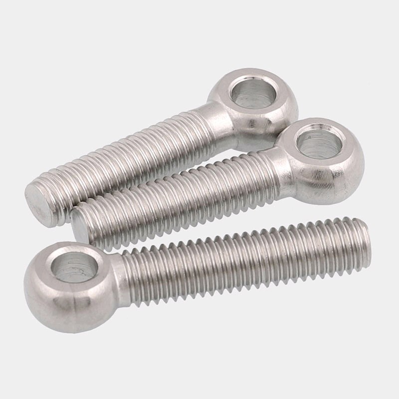 201不锈钢吊环活节活结活接鱼眼螺丝螺钉带孔螺栓螺杆M6M8M10M12