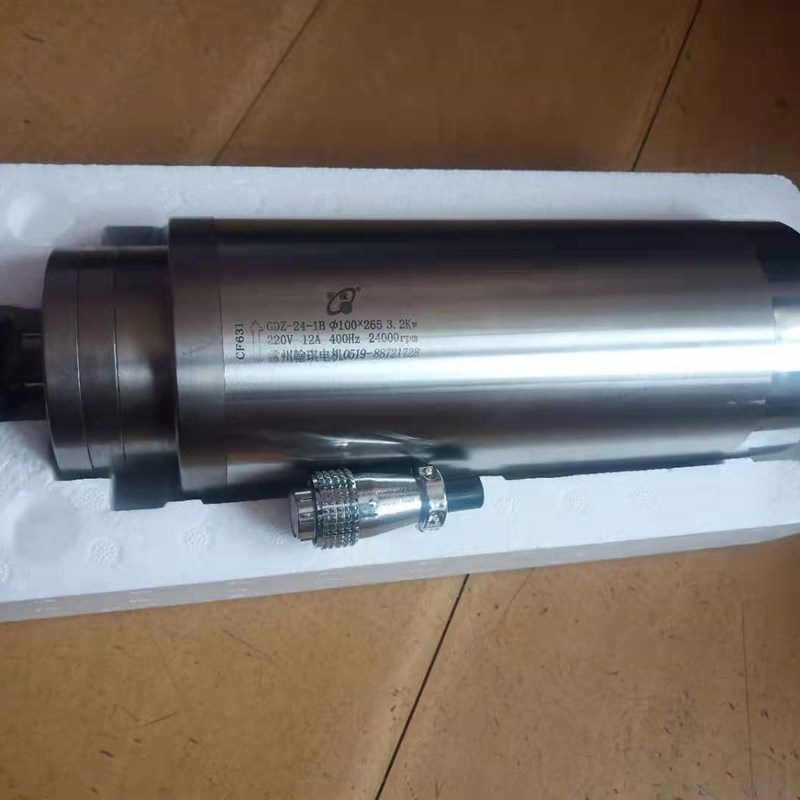 华江雕刻机主轴电机 6.0KW ER32方形风冷高速马达电机 雕刻机配件