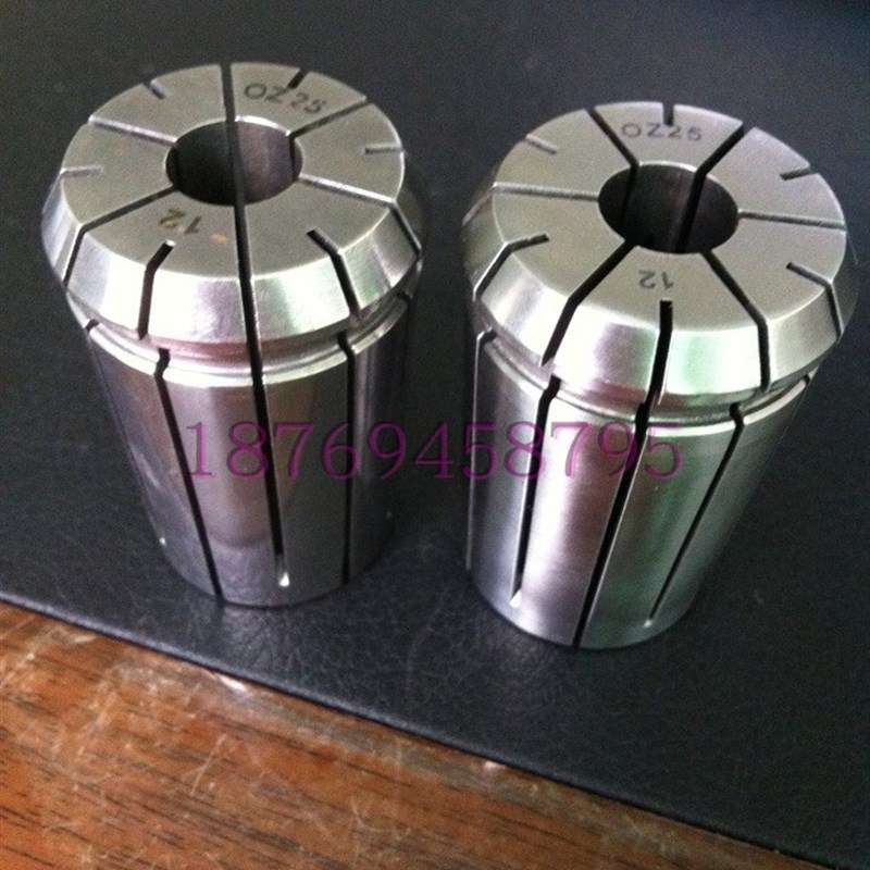 EOC/OZ筒夹OZ10/12/16/20/25/32B铣夹头 执行标准DIN6388B无弹孔