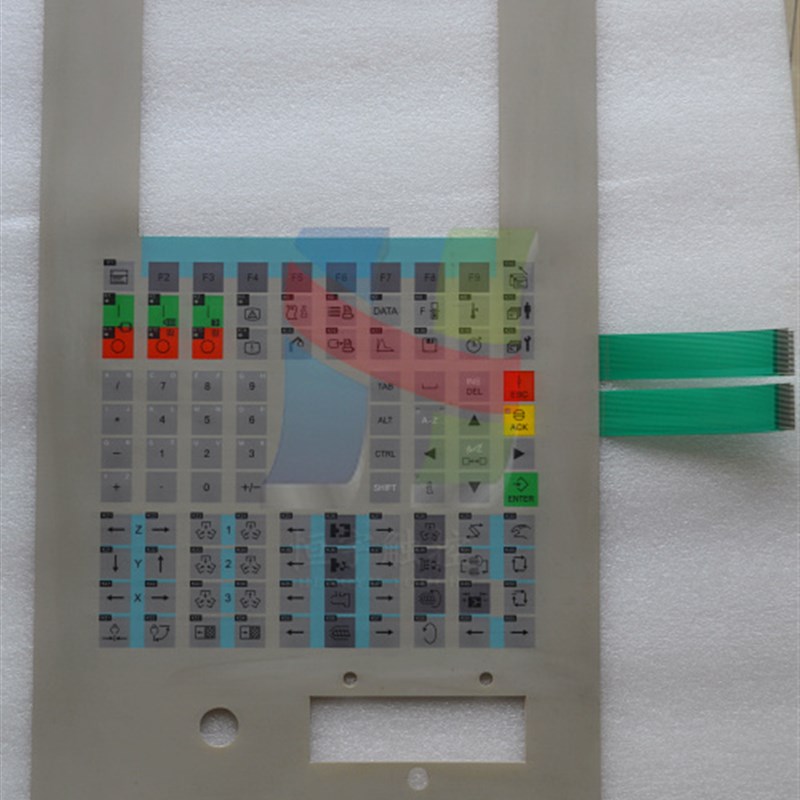 全新品质OP37竖直按键面板6AV3637-7AB16-1AM0按键膜
