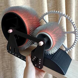 手摇梳毛机羊毛毡混色器混色梳毛纺线手工羊毛毡DIY