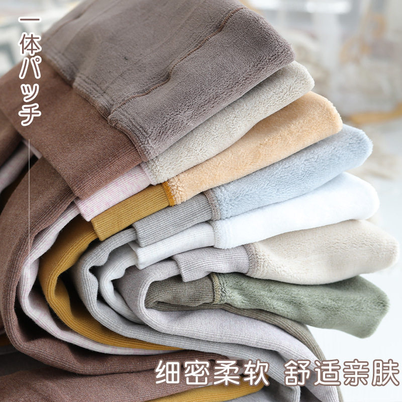2400D秋冬加绒加厚竖条连裤袜细条纹一体棉打底袜紧身显瘦打底裤