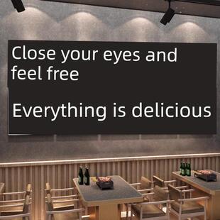 背景墙装 饰餐厅工业风格 饰画 修创意墙流行烧烤店墙面装 烧烤店装