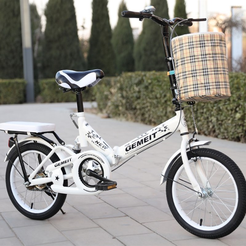 小型折叠自行车男女士16寸20寸超轻便携成人学生青少年儿童单车
