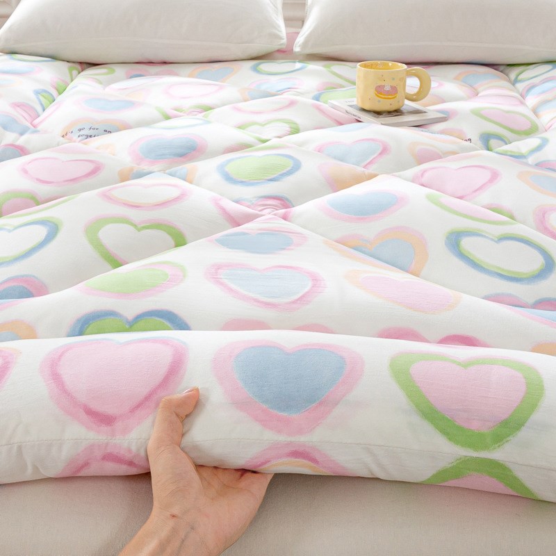 加厚床垫棉花1.8床褥可折叠学生宿舍床垫子90cm1.2米上下铺架子床图片